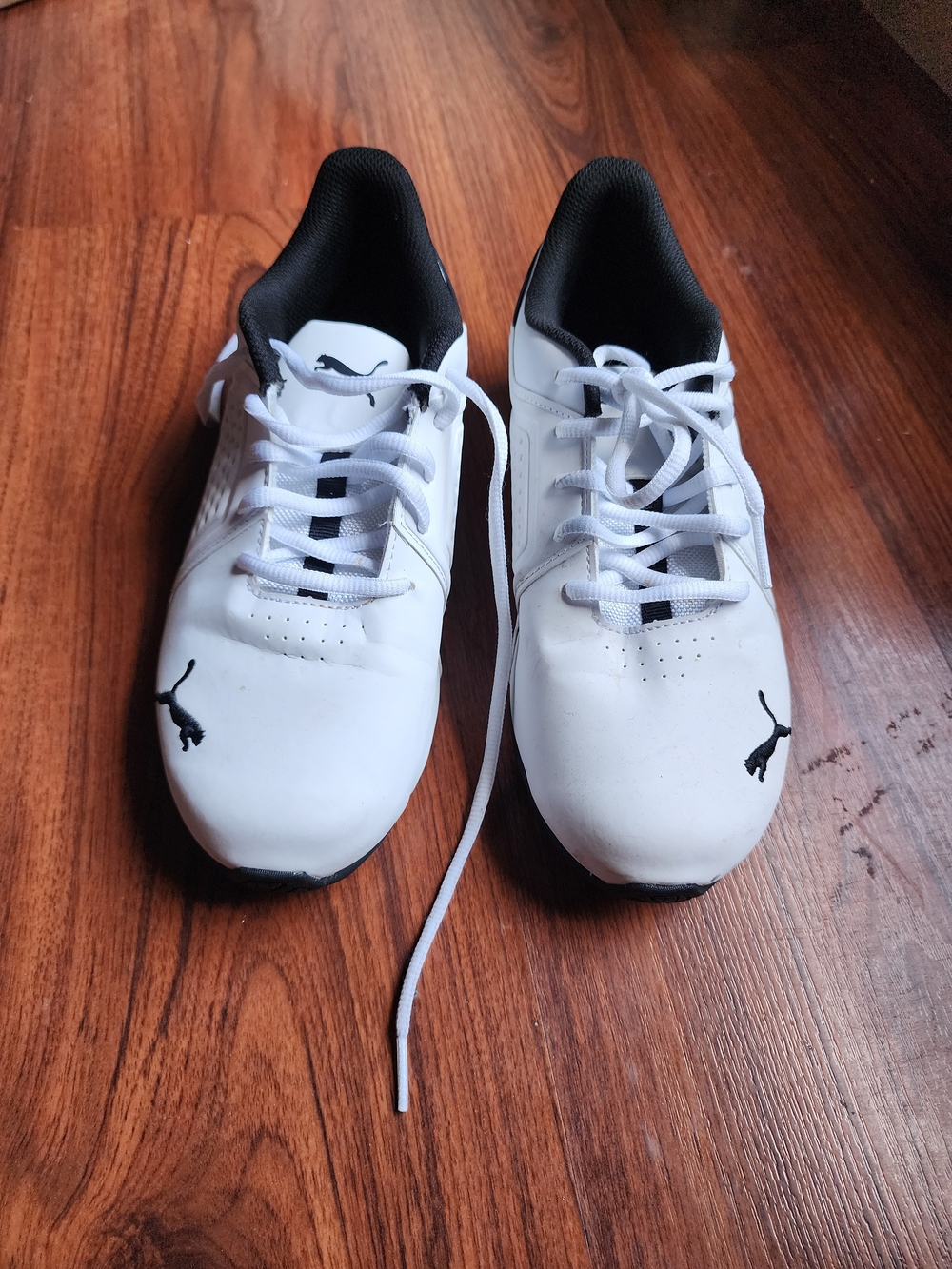 PUMA Viz Runner Wide Men’s Running Shoes Sneaker White/Black Size 7
